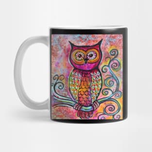 Whimsical Owl Mug